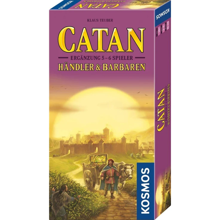Catan - Händler & Barbaren Ergänzung 5/6 Spieler 2022 Spieleranzahl: 5-6, Spieldauer (Min.): 90-150 Erscheinung 2022