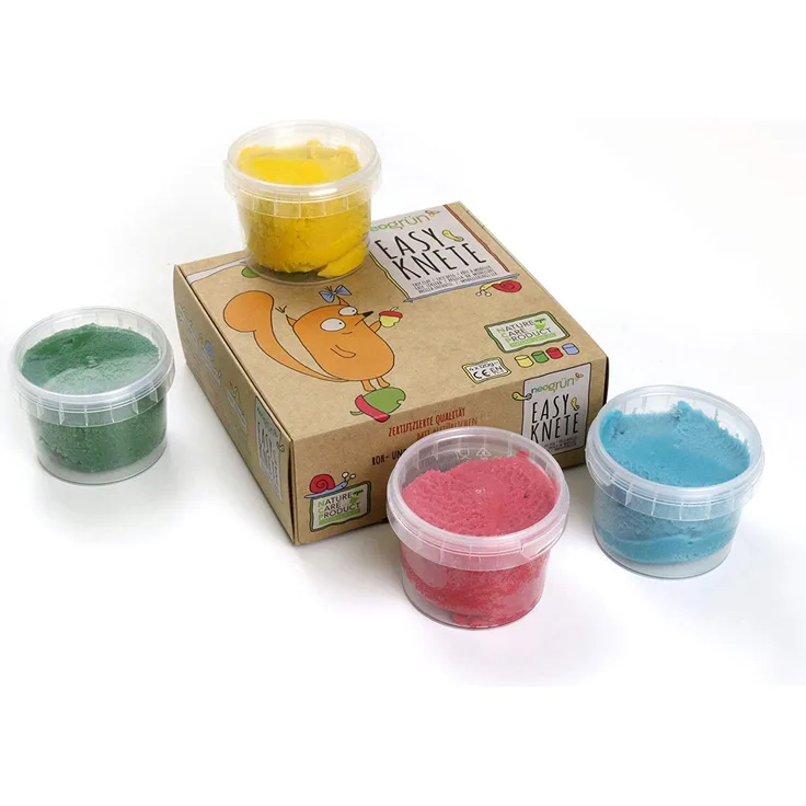 neogrün Easy-Knete 4er Set Yuki