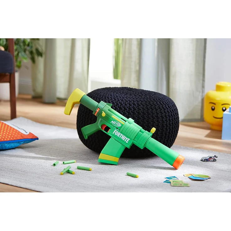 Nerf 'Fortnite SMG Zesty' Blaster, ab 8 Jahren, Reichweite 27 m, grün – Bild 14