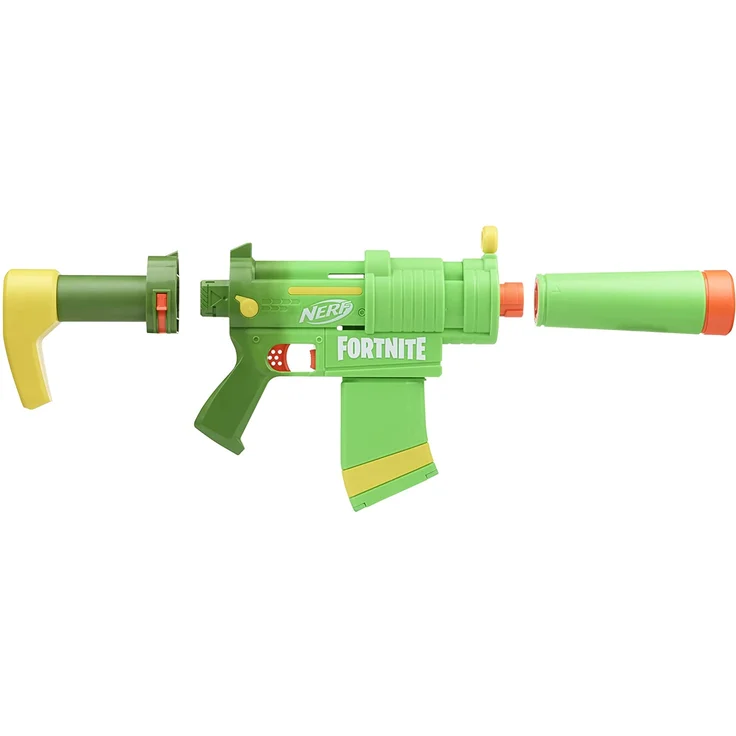 Nerf 'Fortnite SMG Zesty' Blaster, ab 8 Jahren, Reichweite 27 m, grün – Bild 4