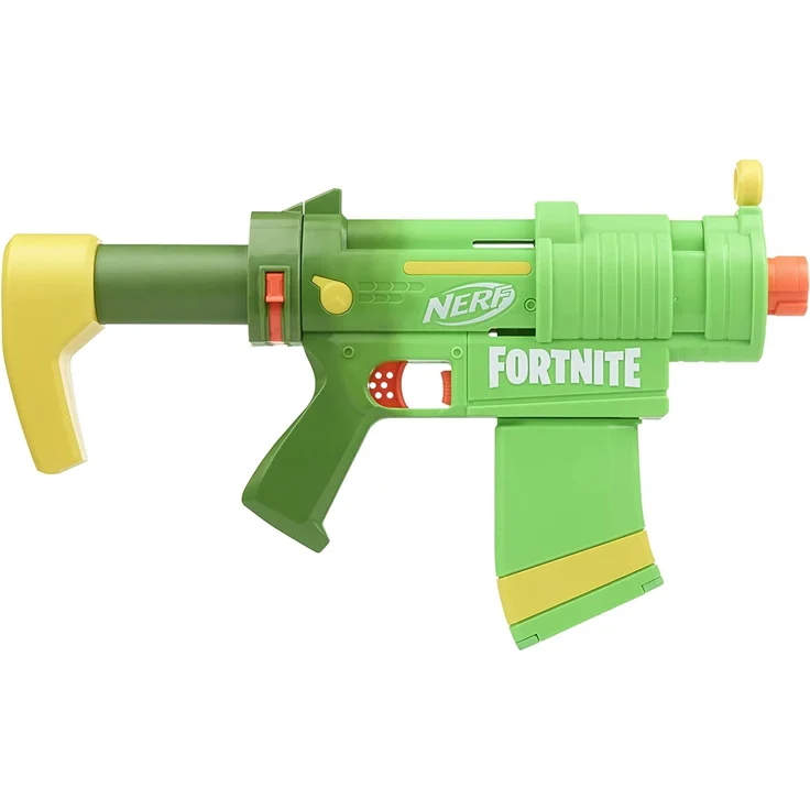 Nerf 'Fortnite SMG Zesty' Blaster, ab 8 Jahren, Reichweite 27 m, grün – Bild 7
