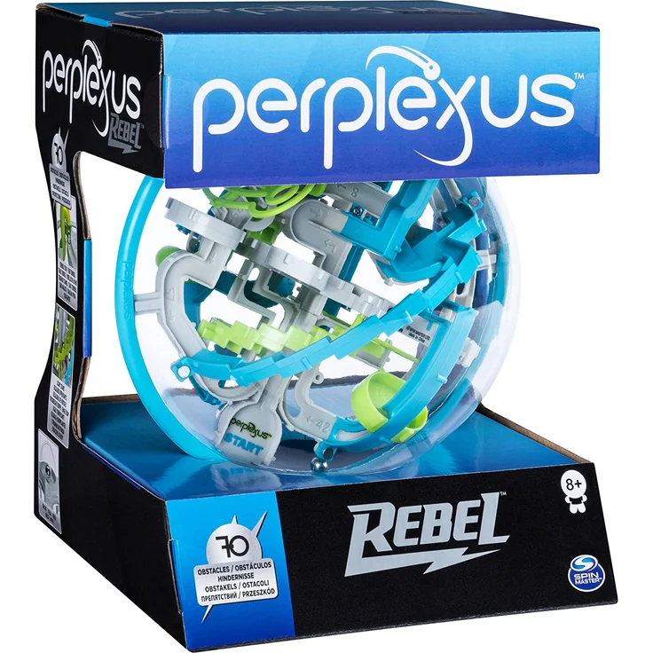 Spin Master Games 6053147 - Perplexus Rebel, 3D-Labyrinth mit 70 Hindernissen, 1 Spieler – Bild 4