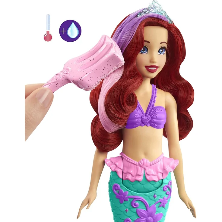 Mattel Disney Princess Hair Feature - Ariel play figure – Bild 3