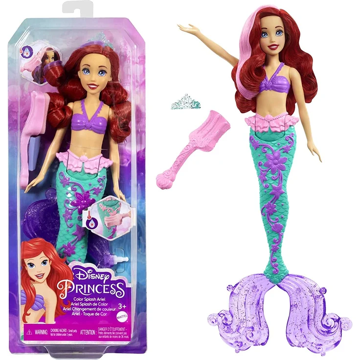 Mattel Disney Princess Hair Feature - Ariel play figure – Bild 1