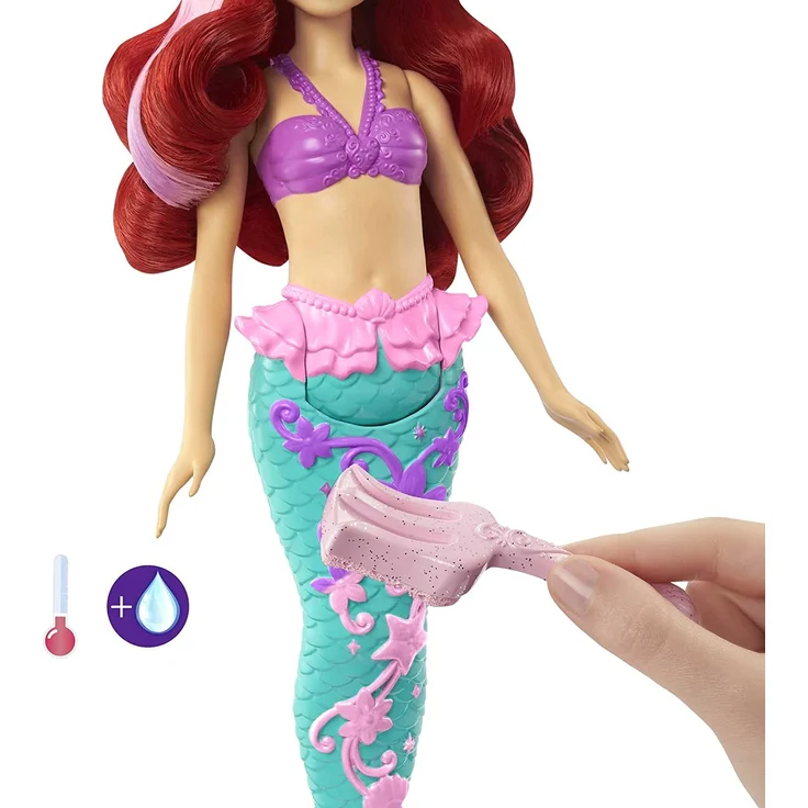 Mattel Disney Princess Hair Feature - Ariel play figure – Bild 4