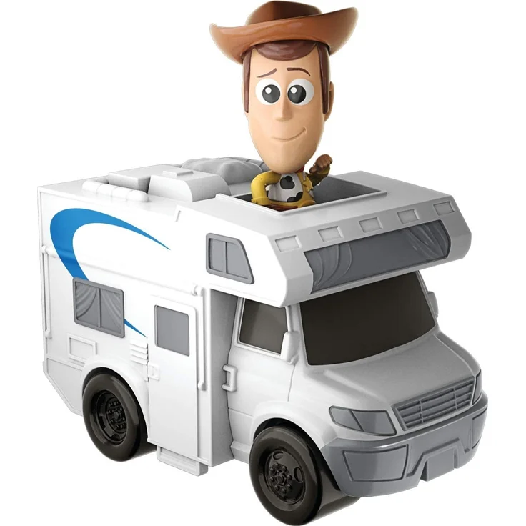 Mattel GCY61 - Disney Pixar Toy Story 4 Minis Woody und Wohnmobil, Sammelfiguren mit Fahrzeug, Spielzeug ab 3 Jahre – Bild 1