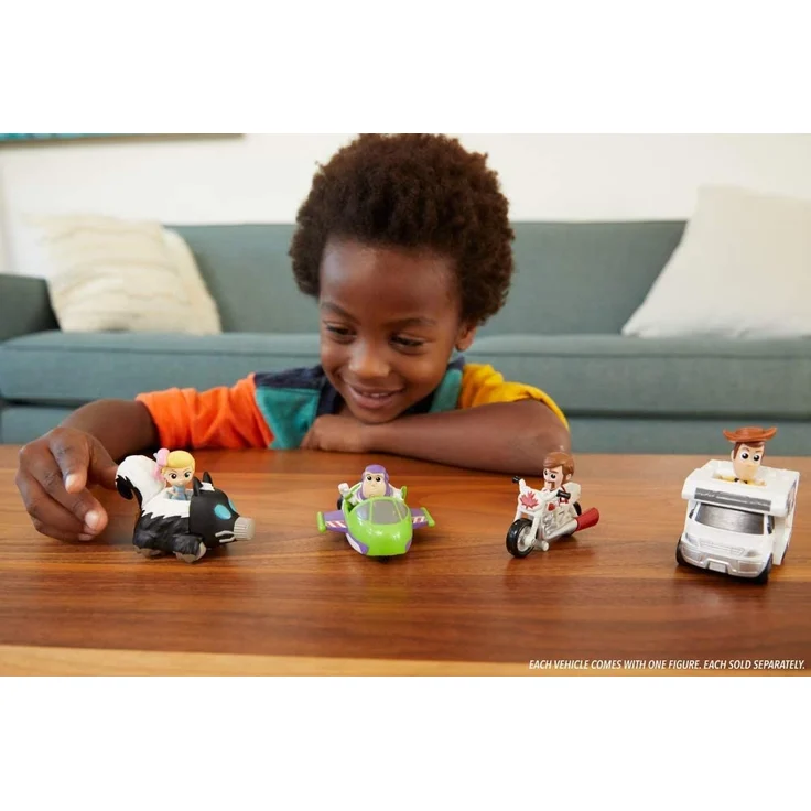 Mattel GCY61 - Disney Pixar Toy Story 4 Minis Woody und Wohnmobil, Sammelfiguren mit Fahrzeug, Spielzeug ab 3 Jahre – Bild 7