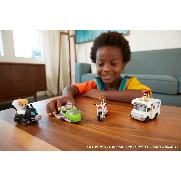 Mattel GCY61 - Disney Pixar Toy Story 4 Minis Woody und Wohnmobil, Sammelfiguren mit Fahrzeug, Spielzeug ab 3 Jahre – Bild 6