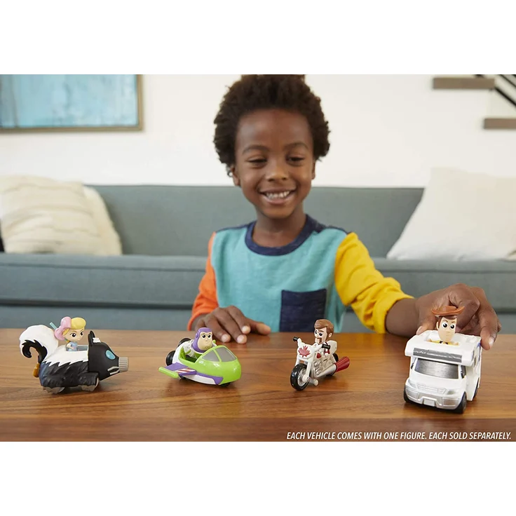 Mattel GCY61 - Disney Pixar Toy Story 4 Minis Woody und Wohnmobil, Sammelfiguren mit Fahrzeug, Spielzeug ab 3 Jahre – Bild 2