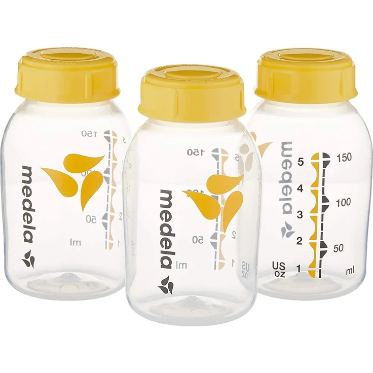 Medela 800.0796 Milchflaschen, 150 ml, 3 Stück - Preisvergleich – Bild 1