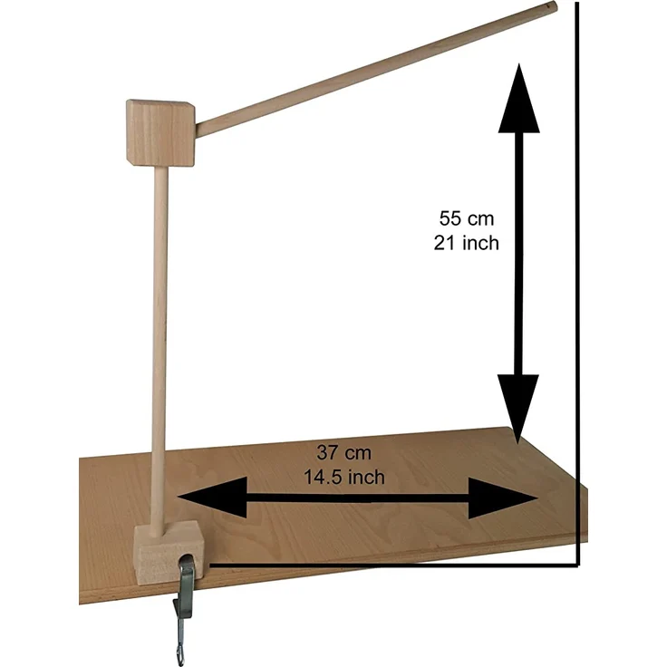 Niermann Standby 3496 Mobile-Halter natur, beige – Bild 2