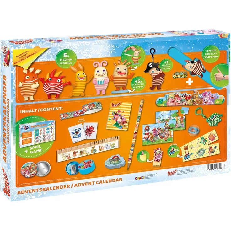 Craze 57446 Sorgenfresser Adventskalender, Bunt – Bild 4