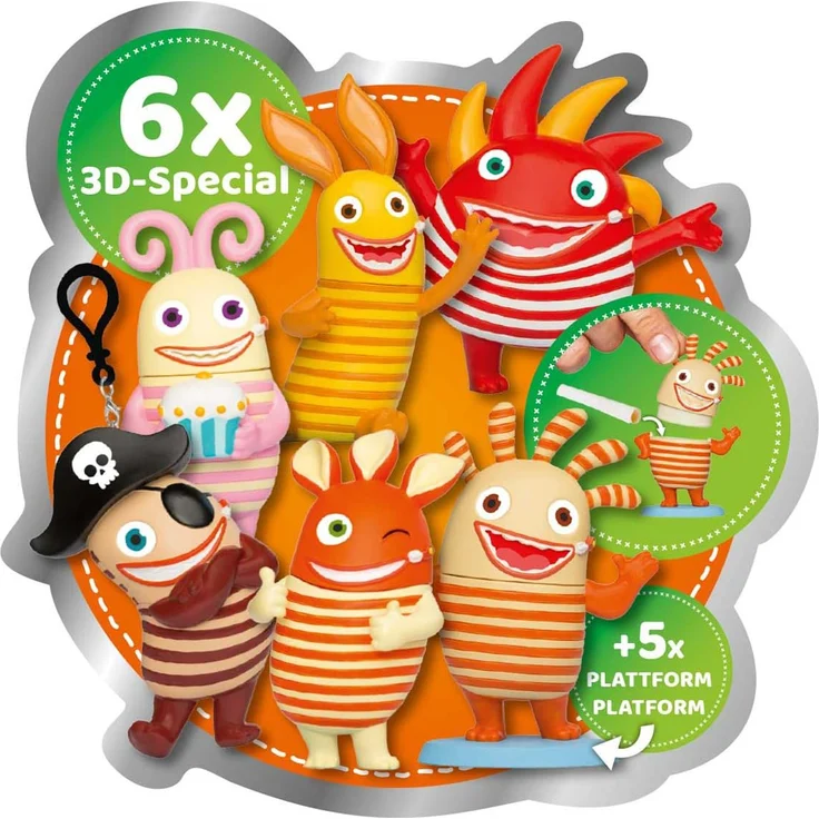 Craze 57446 Sorgenfresser Adventskalender, Bunt – Bild 6