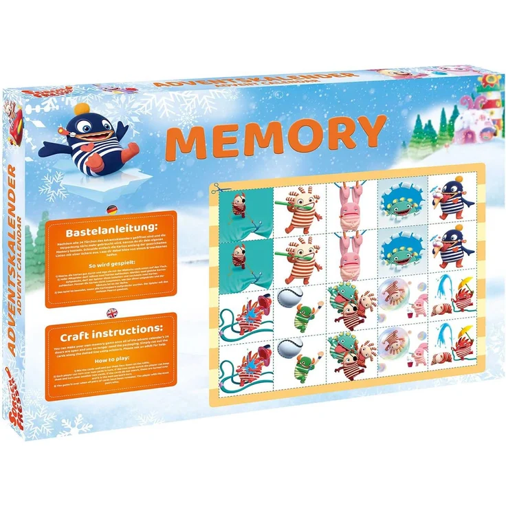 Craze 57446 Sorgenfresser Adventskalender, Bunt – Bild 3