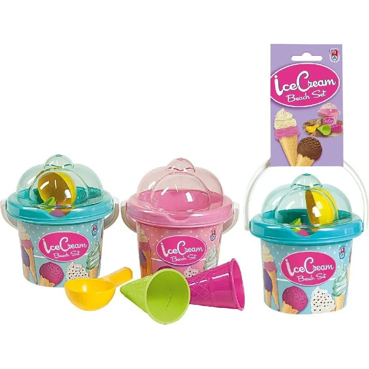 Simba 107115587 - Baby Eimergarnitur Eis (farblich sortiert)