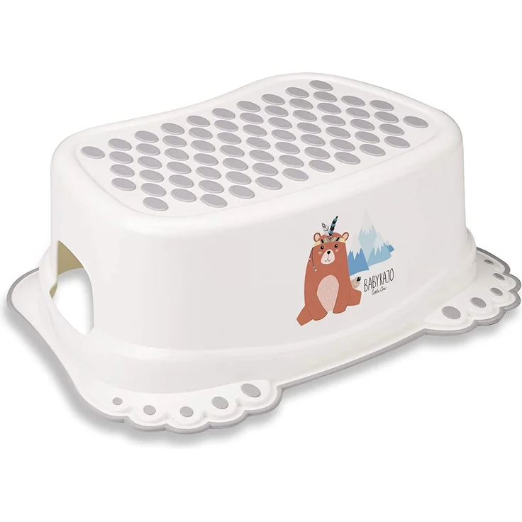 Neugeborenen Set - Kinder Töpfchen + Kinder toilettensitz + Kinder Tritthocker - Toiletten Aufsatz mit Antirutschfüßchen – Bild 6