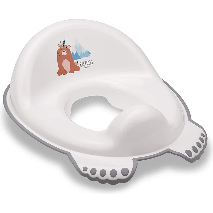 Neugeborenen Set - Kinder Töpfchen + Kinder toilettensitz + Kinder Tritthocker - Toiletten Aufsatz mit Antirutschfüßchen – Bild 4