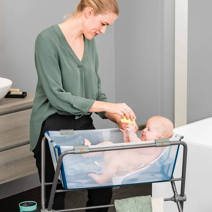 Stokke® Flexi Bath® Badewannenständer Grey Grau – Bild 6