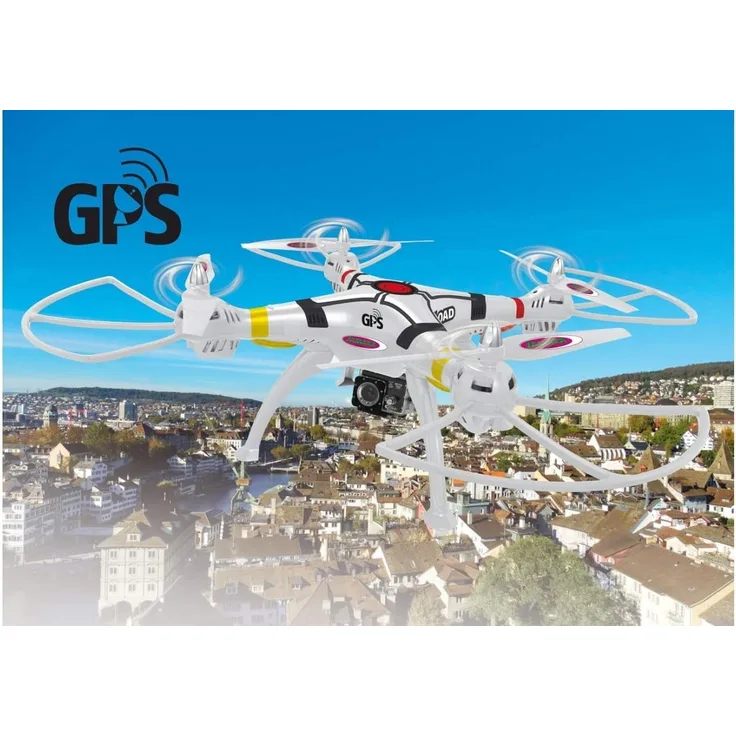 Jamara Drohne Payload GPS Altitude FHD +WiFi Actioncam