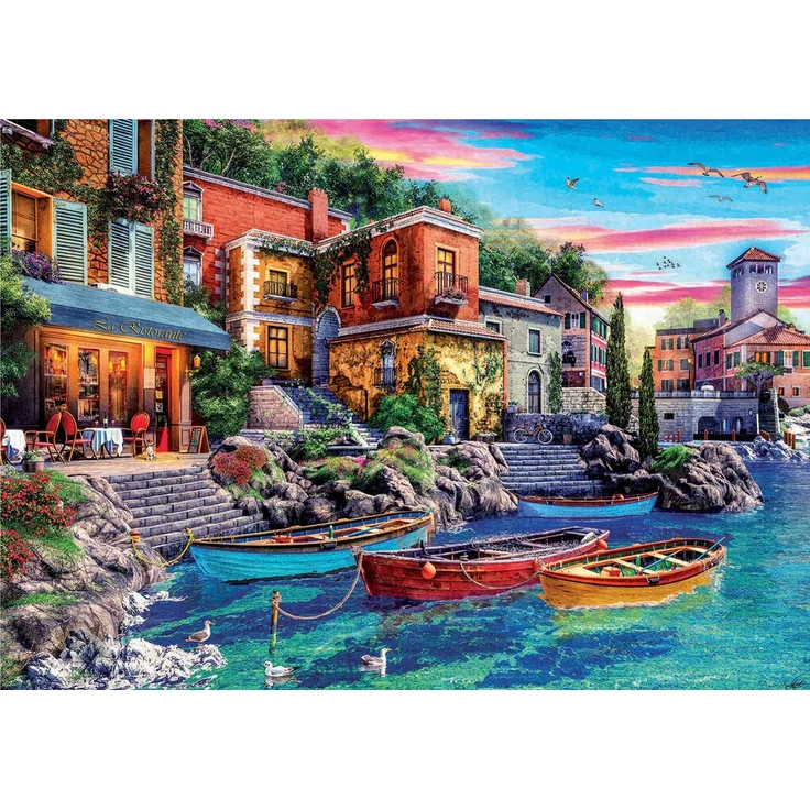 EDUCA 19052 Como Sonnenuntergang 3000 Teile Puzzle – Bild 2