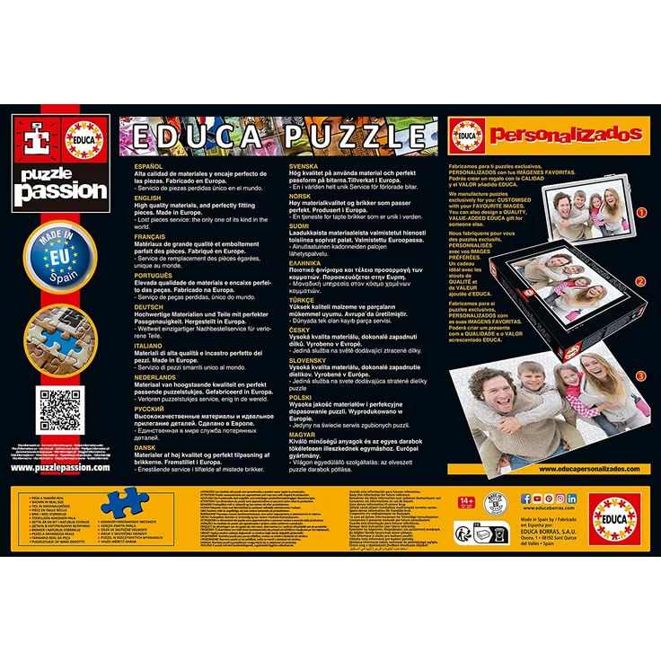 EDUCA 19052 Como Sonnenuntergang 3000 Teile Puzzle – Bild 3
