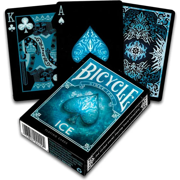 Bicycle 1040830 Ice Kartenspiel für Sammler, Blau