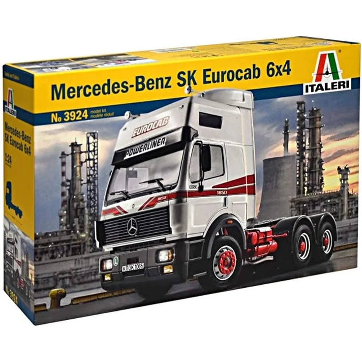 Italeri 510003924 1:24 Mercedes Benz SK Eurocab 6x4 – Bild 1