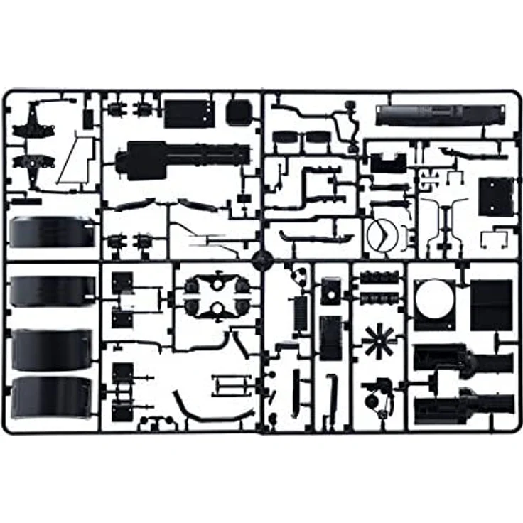 Italeri 510003924 1:24 Mercedes Benz SK Eurocab 6x4 – Bild 10