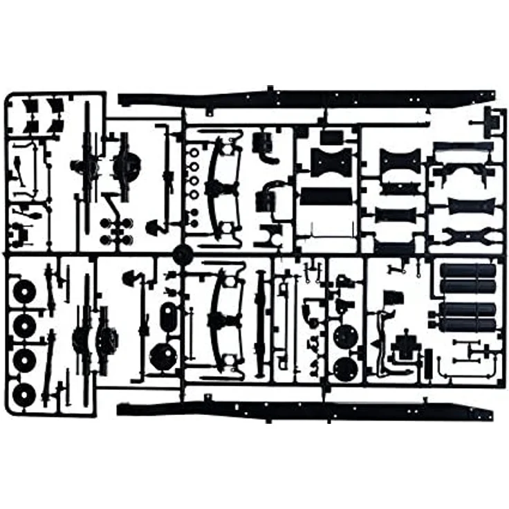 Italeri 510003924 1:24 Mercedes Benz SK Eurocab 6x4 – Bild 12