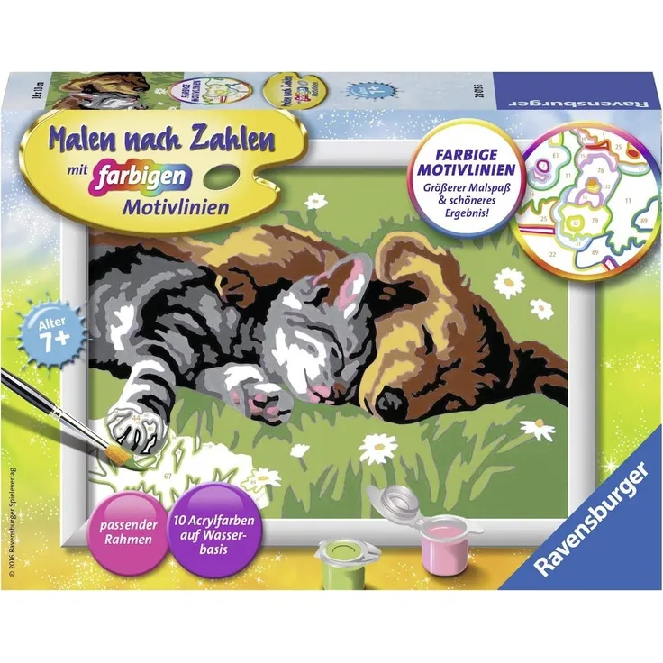 Ravensburger Malen nach Zahlen Tiefer Schlaf