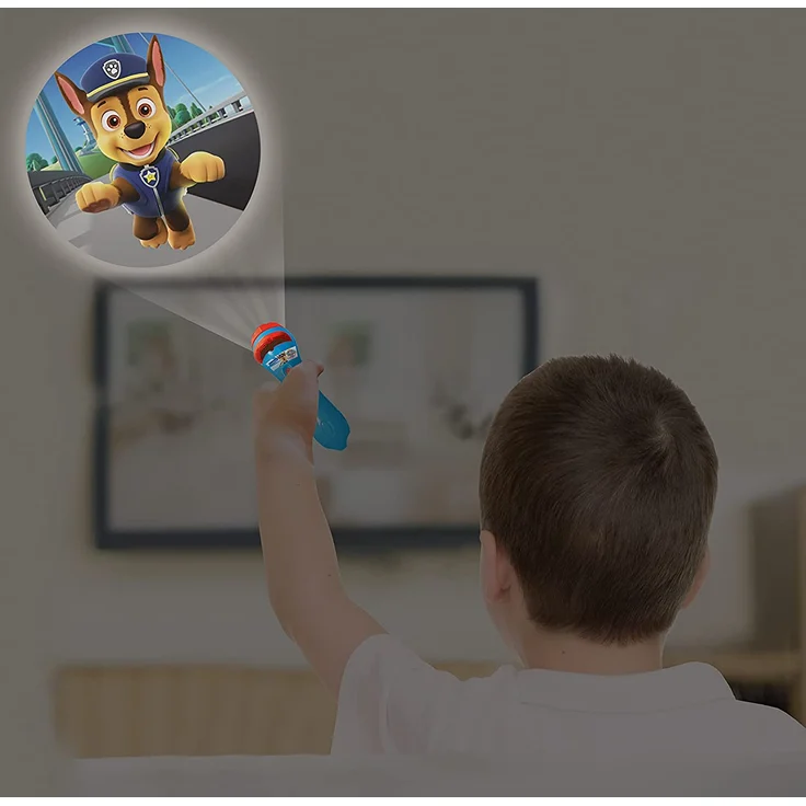 Lexibook LTC050PA, Paw Patrol Helfer auf Vier Pfoten Taschenlampe und Projektor mit 3 Scheiben, 24 Bilder, erstellen Sie Ihre eigenen Geschichten – Bild 5