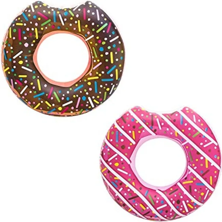 Bestway Schwimmring „Donut“, 107 cm - 1x Schwimmring, zufällige Farbauswahl - Preisvergleich