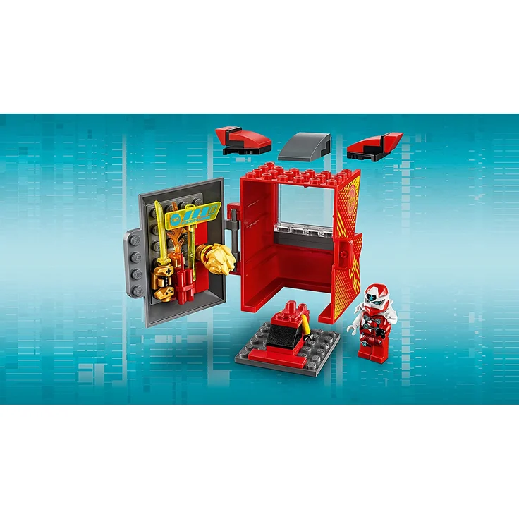 LEGO 71714 NINJAGO Avatar Kai – Tragbare Arcade Kapsel, Ninja-Spielzeug für Kinder – Bild 4