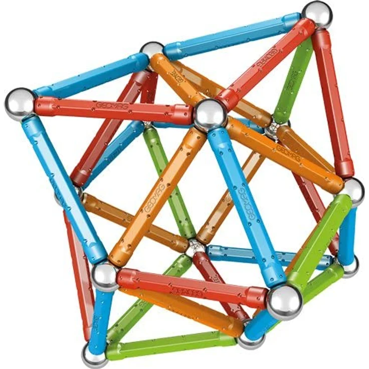 Geomag, Classic Confetti, 353, Magnetkonstruktionen und Lernspiele, Konstruktionsspielzeug, 88-teilig – Bild 8