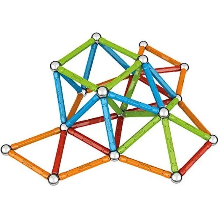Geomag, Classic Confetti, 353, Magnetkonstruktionen und Lernspiele, Konstruktionsspielzeug, 88-teilig – Bild 11