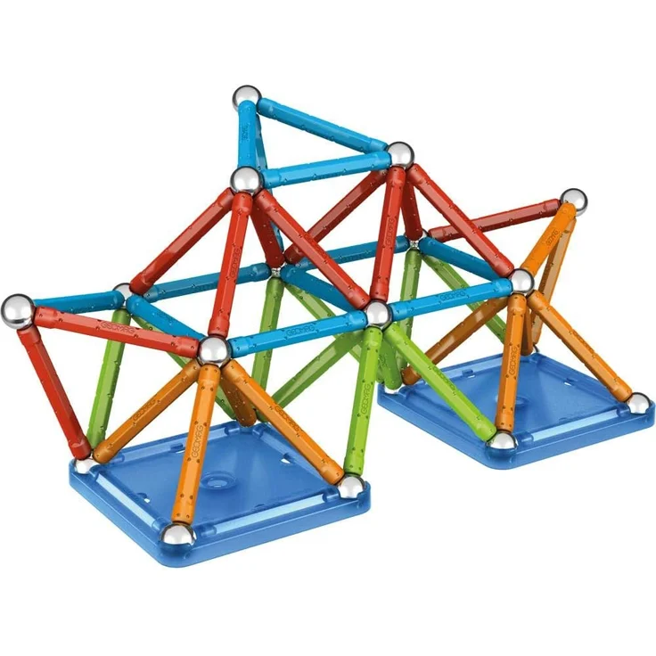 Geomag, Classic Confetti, 353, Magnetkonstruktionen und Lernspiele, Konstruktionsspielzeug, 88-teilig – Bild 2