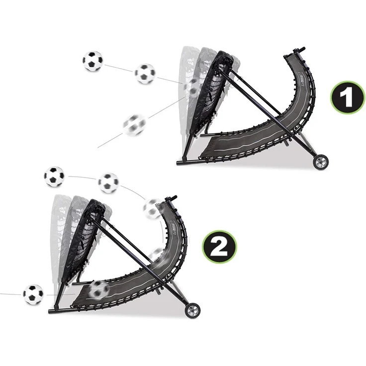 EXIT Kickback Fußball Rebounder 124x90cm – Bild 2