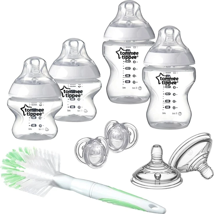 Tommee Tippee Babyfläschchen Set Closer to Nature Starter Set Fur Neugeborene | Ventil Anti-Kolik | BPA frei – Bild 6