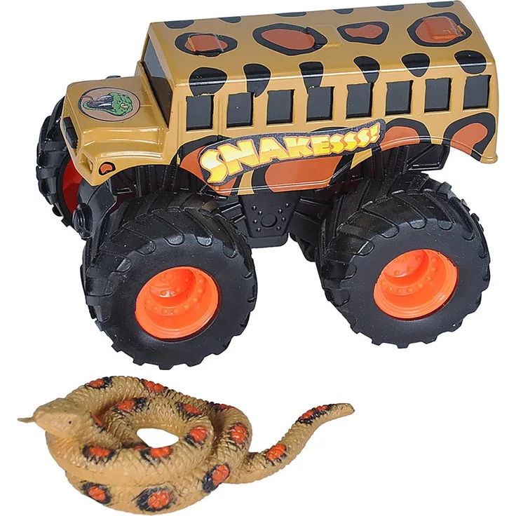 Spielset Truck and hose junior schwarz/gelb 2-teilig
