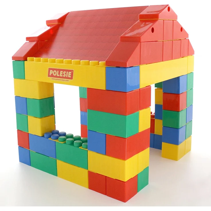 Polesie 37473 Haus aus XXL Bausteine, 134-tlg – Bild 4