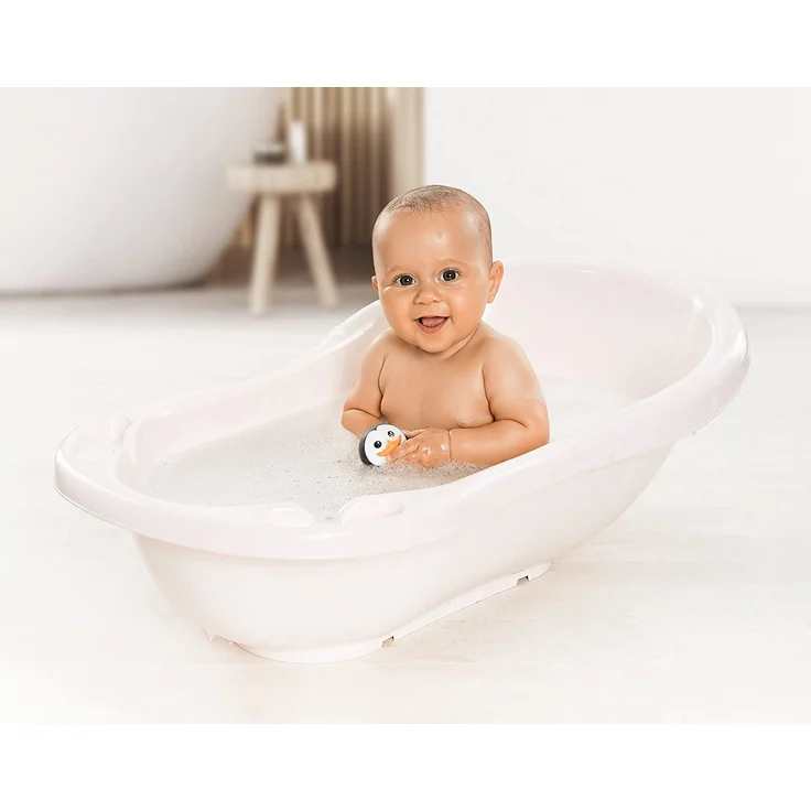 reer Digitales Bade-Thermometer "MyHappyPingu", 2in1 Bade- und Raumthermometer, Timer-Funktion und Temperaturalarm – Bild 2