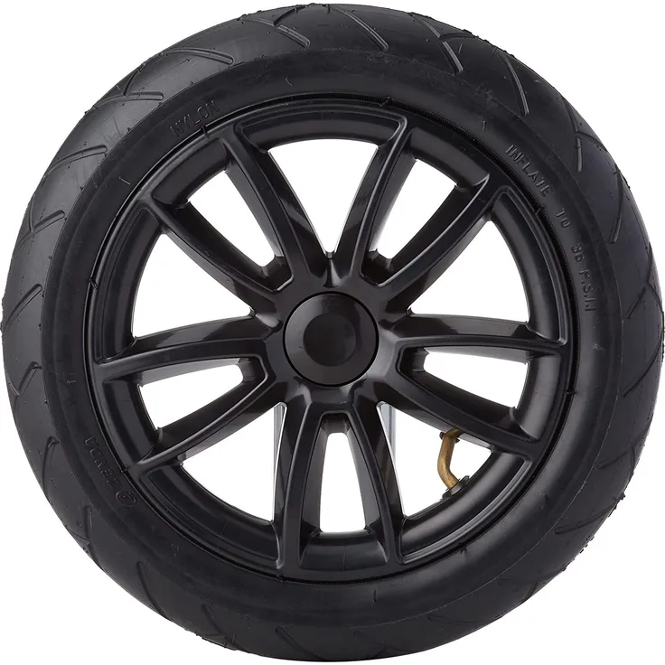 Kinderkraft Moov Rad Hinterrad Ersatzteil Hinten Link Rechts Kinderwagen Buggy Zubehör, schwarz