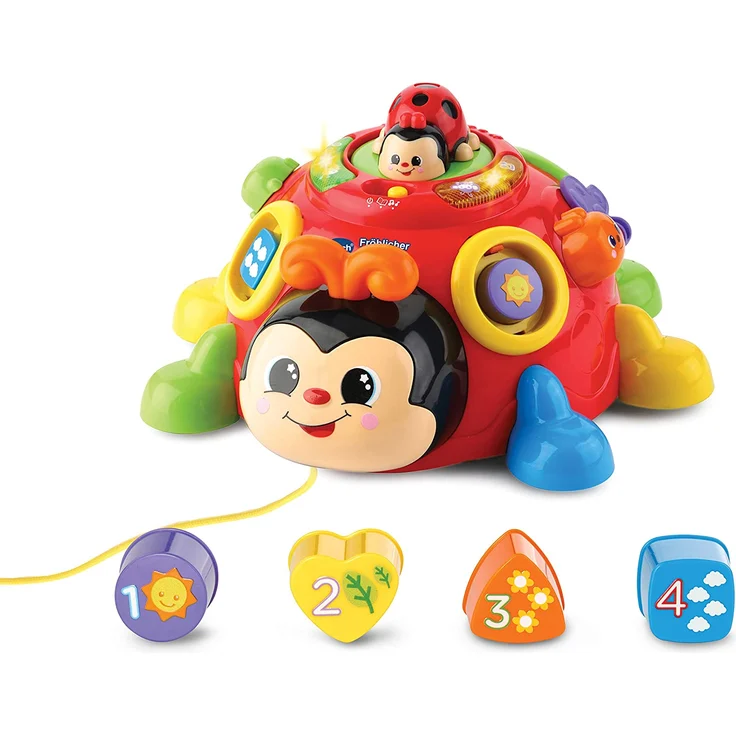 Vtech 80-522304 Fröhlicher Lernkäfer, Babyspielzeug, Mehrfarbig – Bild 1
