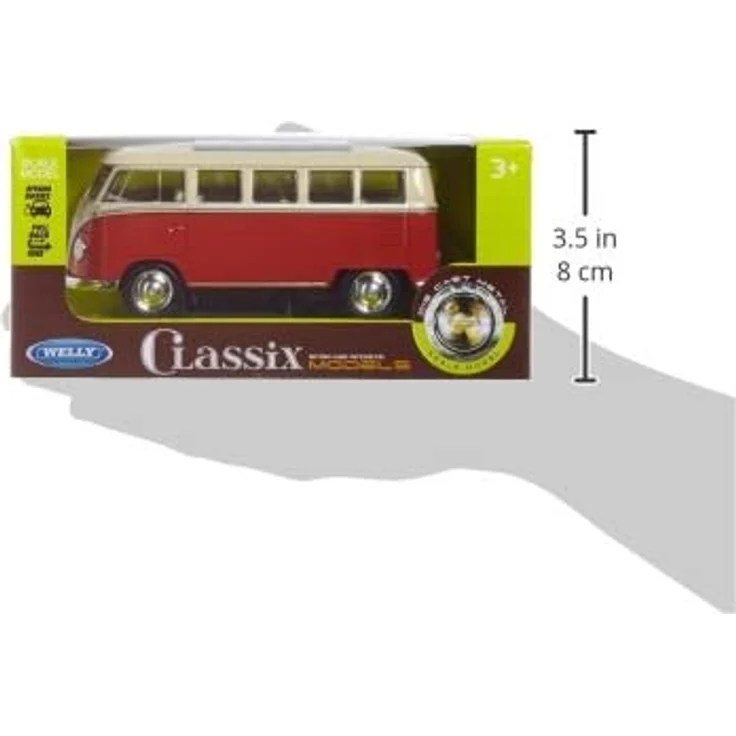 small foot 9325 Modellauto "VW Classical Bus", mit Rückzugautomatik, Modell und Spielzeug, ab 6 Jahre – Bild 6