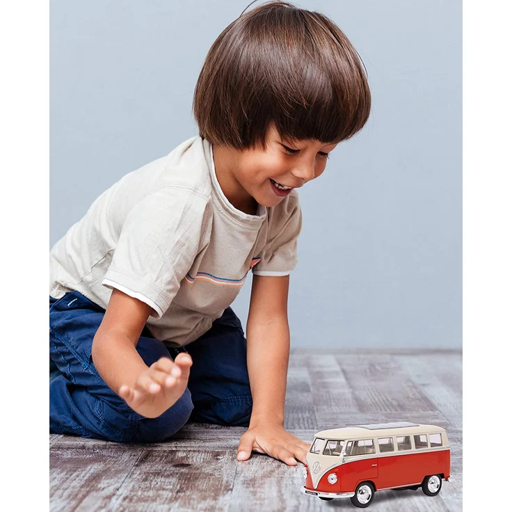 small foot 9325 Modellauto "VW Classical Bus", mit Rückzugautomatik, Modell und Spielzeug, ab 6 Jahre – Bild 3
