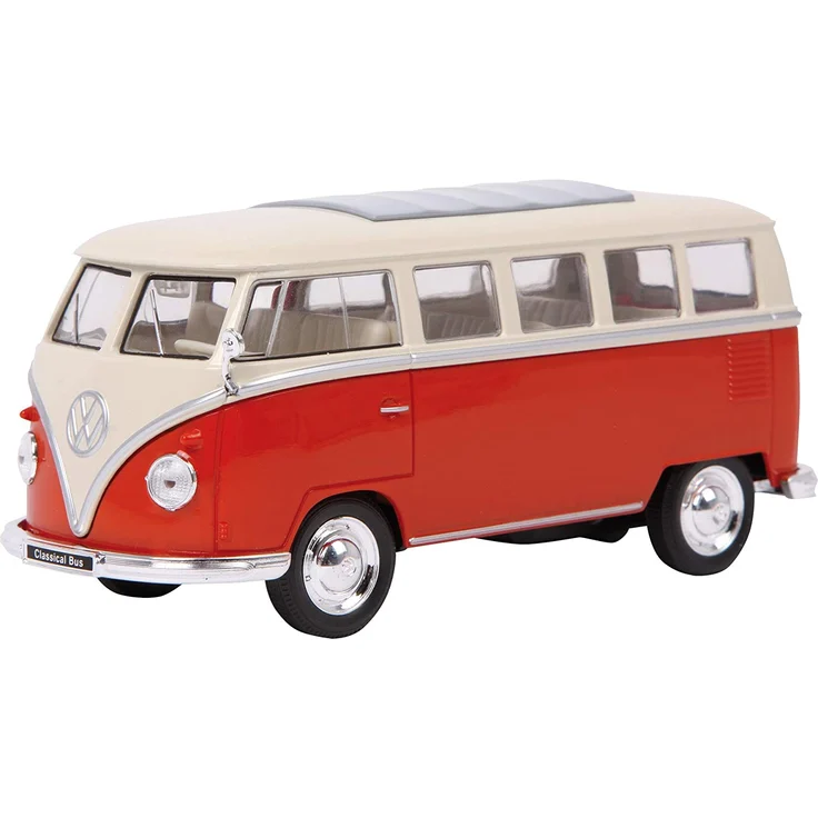 small foot 9325 Modellauto "VW Classical Bus", mit Rückzugautomatik, Modell und Spielzeug, ab 6 Jahre – Bild 1