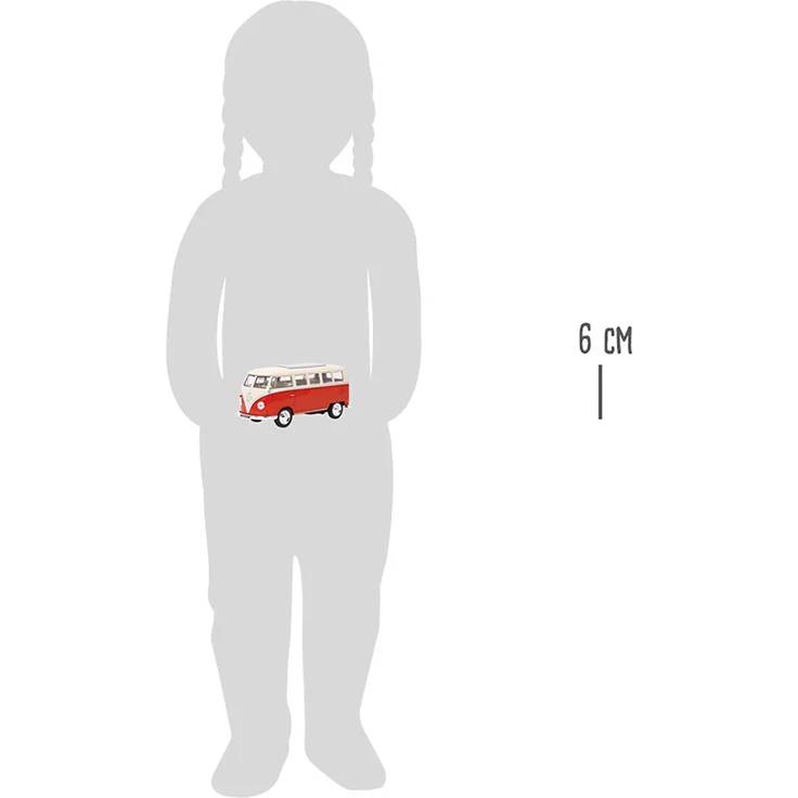 small foot 9325 Modellauto "VW Classical Bus", mit Rückzugautomatik, Modell und Spielzeug, ab 6 Jahre – Bild 5