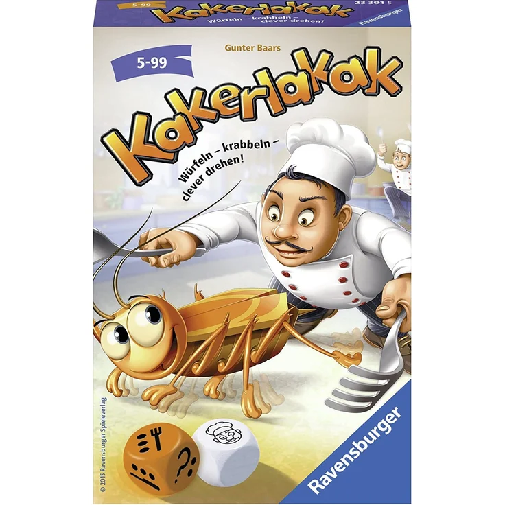 RAVENSBURGER Mitbringspiel Kakerlakak – Bild 1