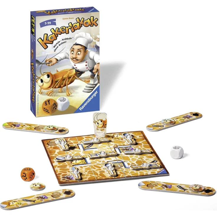 RAVENSBURGER Mitbringspiel Kakerlakak – Bild 2