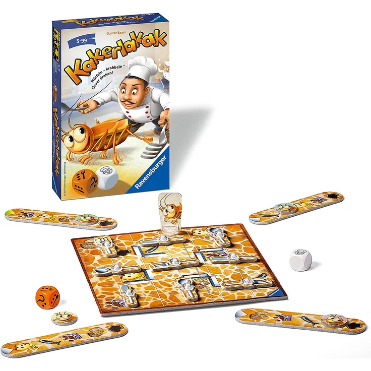 RAVENSBURGER Mitbringspiel Kakerlakak – Bild 3